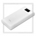 Аккумулятор портативный HOCO 30000 mAh B35E, 3*USB+Type-C, LСD, белый