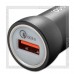 Зарядное устройство автомобильное USB Quick Charge 2.0 2A HOCO Z4, металл, Black