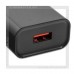 Зарядное устройство 220V -> USBx1, Quick Charge 3.0 3A SmartBuy FLASH, черный