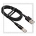 Кабель USB 2.0 - USB Type-C, магнитный, 1м SmartBuy, LED, черный, 2A