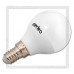 Светодиодная лампа E14 G45 7W 3000K, Perfeo LED 220V