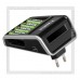 Зарядное устройство 220V для аккумуляторов VARTA Plug Charger LCD 4 аккумулятора AA 2100 мАч