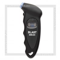 Автомобильный цифровой манометр BLAST BMM-203, LCD, черный