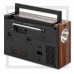 Радиоприемник BLAST BPR-912 с MP3, USB/microSD/SD, 220V/4xR20/аккумулятор, коричневый