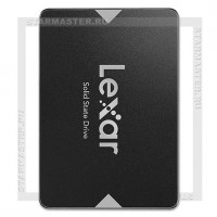 Внутренний накопитель SSD диск 480Gb Lexar NS200 2.5” 7mm, 3D TLC, SATA 6 Гбит/