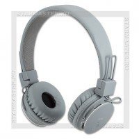 Беспроводная Bluetooth-гарнитура накладная HOCO W19, складная, MP3, Gray