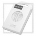Стереогарнитура для мобильного телефона HOCO M26, Jack 3.5мм, Silver/White