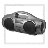 Колонка портативная DEFENDER G100, 16Вт, Bluetooth, MP3/FM, AUX, аккум., черный