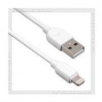 Кабель для Apple 8-pin Lightning -- USB, HOCO Borofone BX14, 1м, белый, 2A