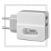 Зарядное устройство 220V -> USBx2, 2A HOCO C75 + кабель Type-C, белый