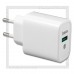 Зарядное устройство 220V -> USB Quick Charge/VOOC 3.0 5A HOCO C69A + кабель Type-C, белый