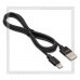 Кабель для Apple 8-pin Lightning -- USB, HOCO U55 1.2м, Black, 2.4A