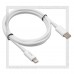 Кабель для Apple 8-pin Lightning -- USB Type-C, HOCO X36, 1м, белый, PD 3.0 3A