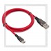 Кабель USB 2.0 - USB Type-C, 1.2м HOCO U54, красный, 2.4A
