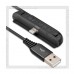 Кабель для Apple 8-pin Lightning -- USB, HOCO U66 1.2м, с подставкой,черный,2.4A
