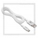 Кабель USB 2.0 - USB Type-C, 1.2м HOCO U63, White, 3A, LED пульсация