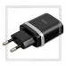 Зарядное устройство 220V -> USB Quick Charge 3.0 HOCO C12Q + кабель microUSB, черный