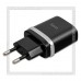 Зарядное устройство 220V -> USB Quick Charge 3.0 HOCO C12Q + кабель Type-C, черный