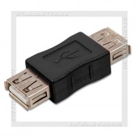 Переходник (адаптер) USB 2.0 (f) - USB 2.0 (f), SmartBuy, пакет